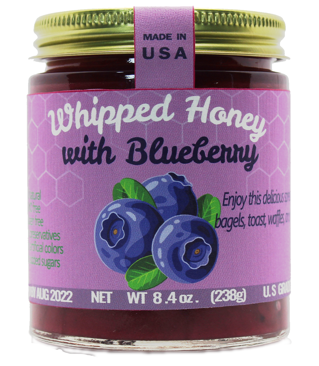 Whipped Honey Blueberry – lollyberryusa