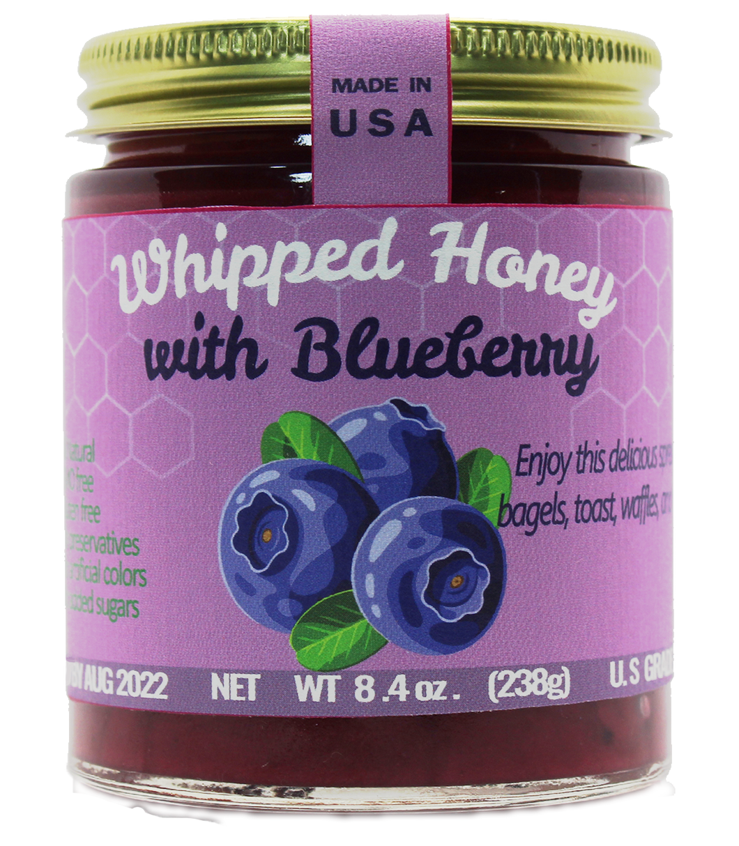 Whipped Honey Blueberry